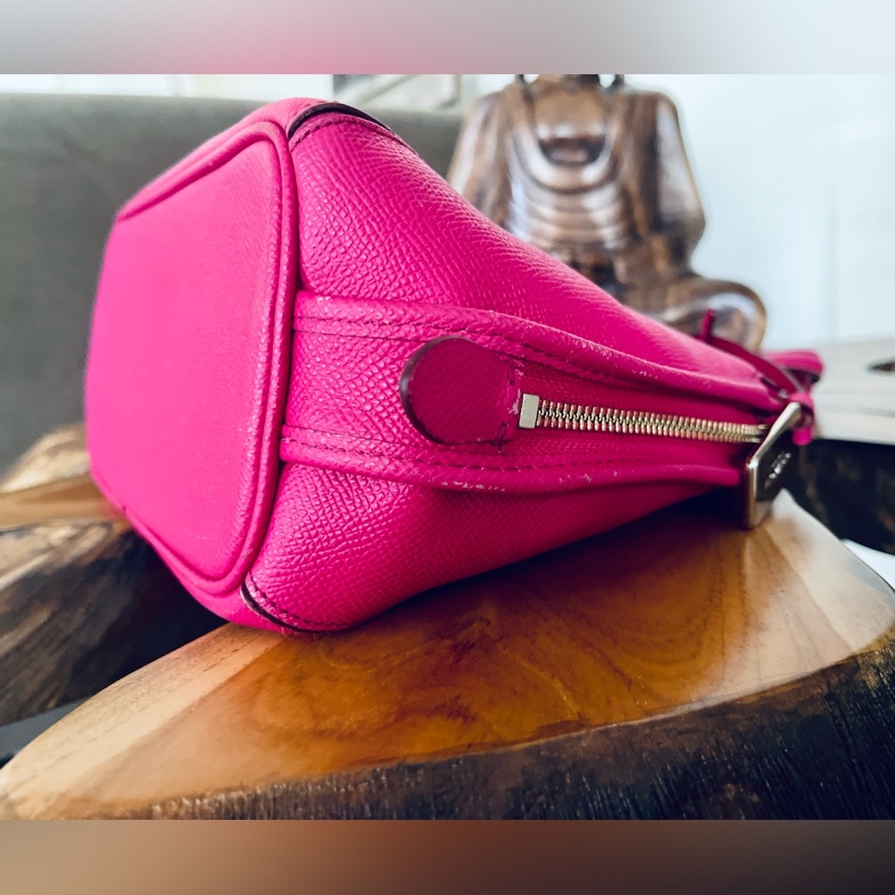 Coach Prince Street Mini Dome Satchel -Fuchsia- 34940 - Picture 15 of 17